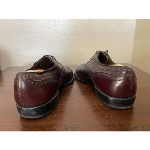 Allen Edmonds Mens Oxford Dress Shoes Brown Cap Toe Lace Up 10E main image 6